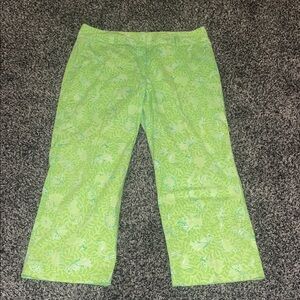 Lilly Pulitzer Animal Capri’s